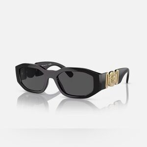VERSACE BIGGIE SUNGLASSES VE4361 BLACK GOLD FULL SET